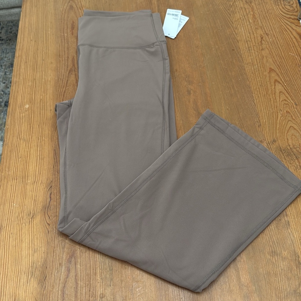 Fleece Lined Flare Leg Yoga Pant